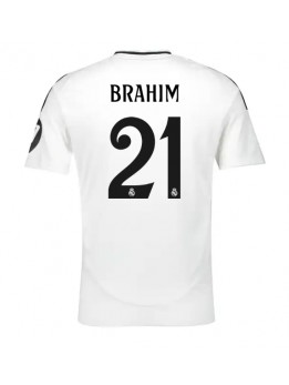 Real Madrid Brahim Diaz #21 Heimtrikot 2024-25 Kurzarm